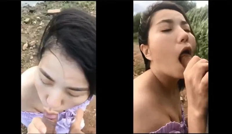 Gấu bj cho người yêu bên bờ sông