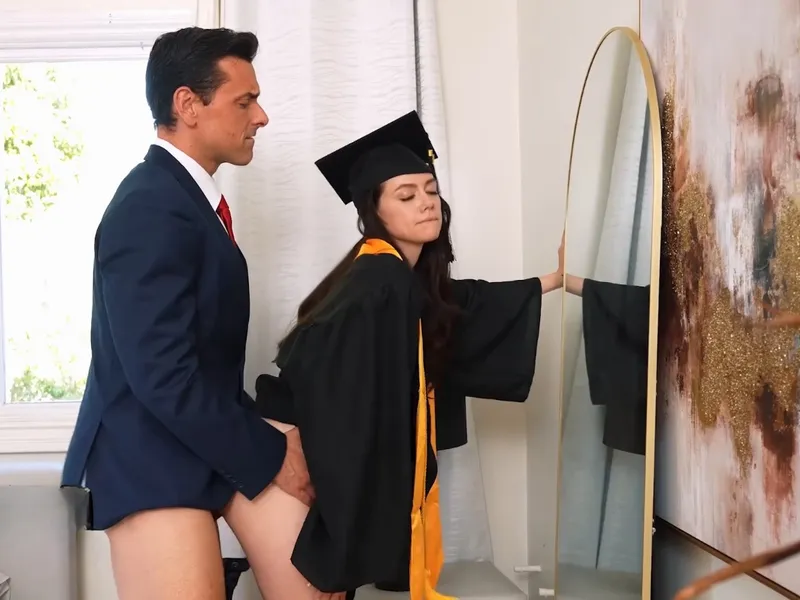 Cha dượng doggy hạt giống nhỏ tinh rớt đầy sàn